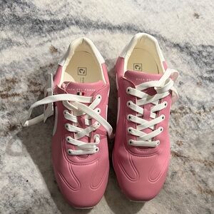 Pink Women's Waterproof Golf Shoes NEW